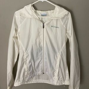 Columbia White Rain Jacket Size M